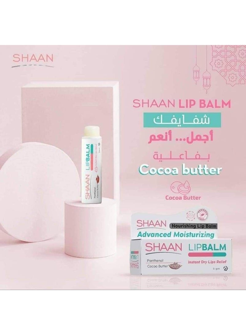 Shan Chan's Natural Lip Balm with Cocoa Butter: Intense Hydration and Chapped Lip Treatment (5g) - Image 4